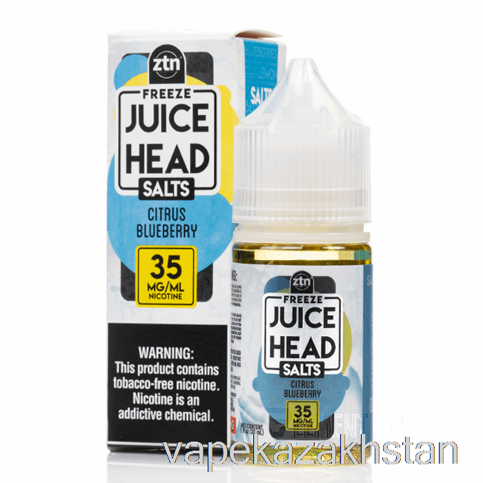 Vape Disposable FREEZE Citrus Blueberry - Juice Head Salts - 30mL 35mg